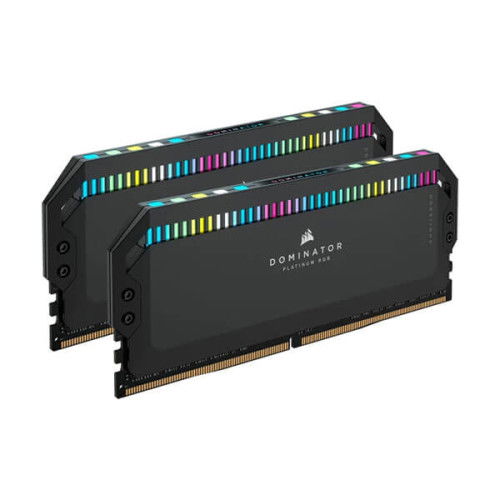 Corsair Dominator Platinum RGB DDR5 64GB (32GBx2) 6000MHz RAM (Black)