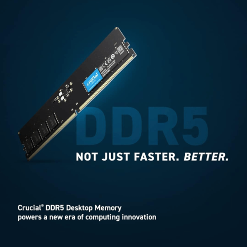 Crucial 8GB (8GBx1) DDR5 4800MHz Desktop Ram