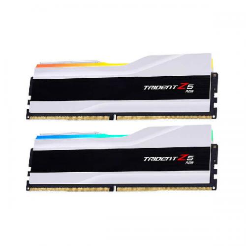 G.Skill Trident Z5 RGB 64GB (32GBx2) DDR5 6000MHz Desktop RAM (White)