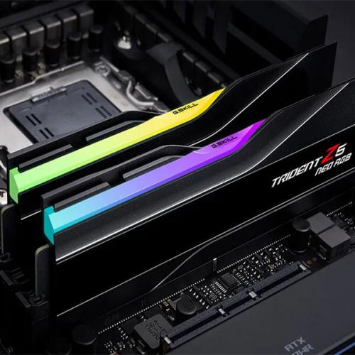 G.Skill Trident Z5 Neo RGB 32GB (16GBx2) DDR5 6000MHz Desktop RAM (Matte Black)