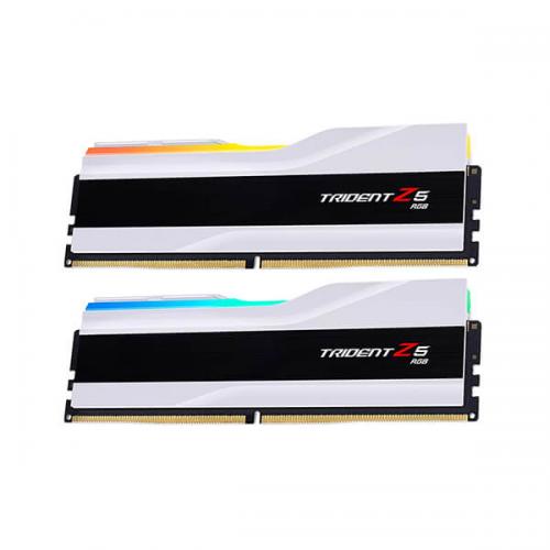 G.Skill Trident Z5 RGB 32GB (16GBx2) DDR5 6000MHz Desktop RAM (Matte White)