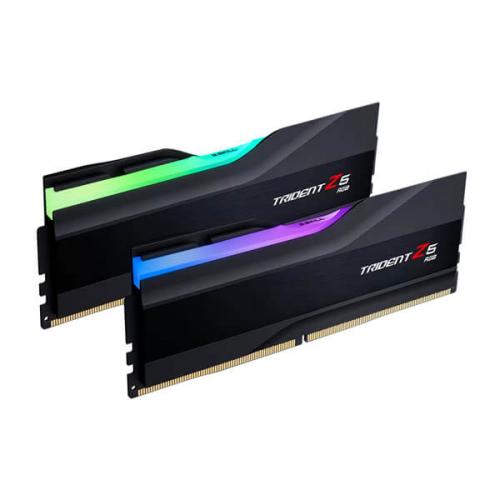 G.Skill Trident Z5 RGB 64GB (32GBx2) DDR5 6000MHz Desktop RAM (Matte Black)