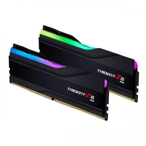 G.Skill Trident Z5 RGB 64GB (32GBx2) DDR5 6000MHz Desktop RAM (Matte Black)