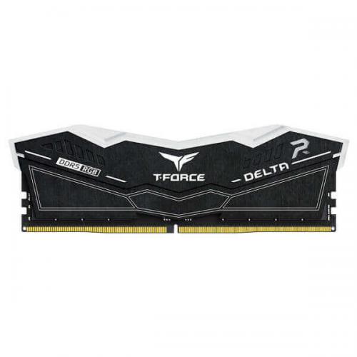 TeamGroup T-Force Delta RGB 32GB (32GBx1) DDR5 5200MHz Ram (Black)