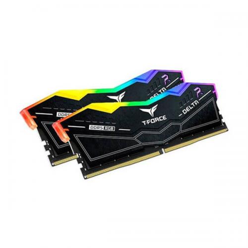 TeamGroup T-Force Delta RGB 32GB (16GBx2) DDR5 7200MHz Desktop RAM (Black)