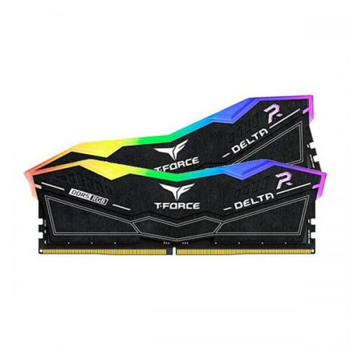 TeamGroup T-Force Delta RGB 32GB (16GBx2) DDR5 7200MHz Desktop RAM (Black)