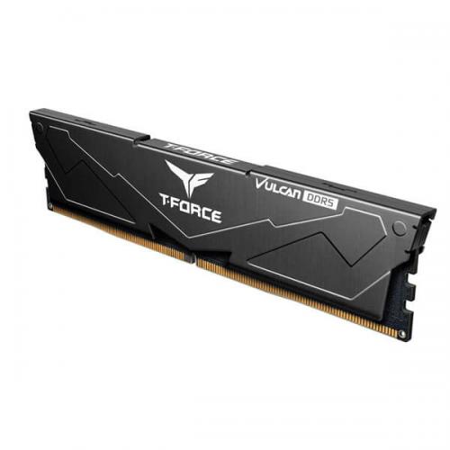 TeamGroup T-Force Vulcan 16GB (16GBx1) DDR5 5200MHz Desktop Ram (Black)