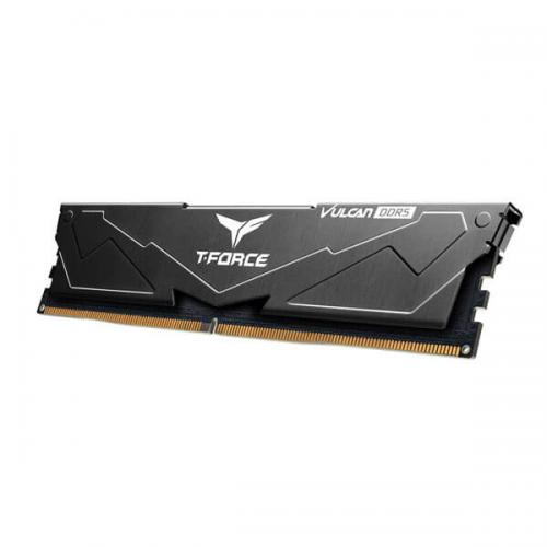 TeamGroup T-Force Vulcan 16GB (16GBx1) DDR5 5200MHz Desktop Ram (Black)