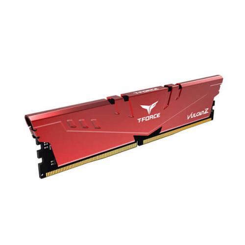 TeamGroup T-Force Vulcan Z 16GB (16GBx1) DDR4 3600MHz Desktop RAM (Red)