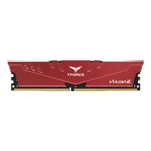 TeamGroup T-Force Vulcan Z 16GB (16GBx1) DDR4 3600MHz Desktop RAM (Red)