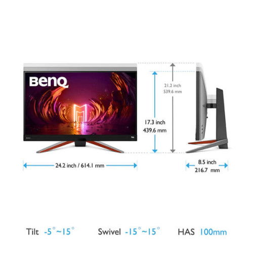 BenQ MOBIUZ EX2710Q 27 Inch Gaming Monitor