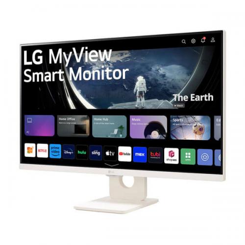 LG MyView 27SR50F-W 27 Inch Smart Monitor (White)