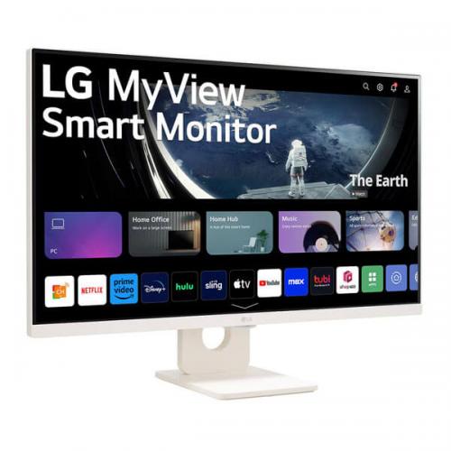 LG MyView 27SR50F-W 27 Inch Smart Monitor (White)