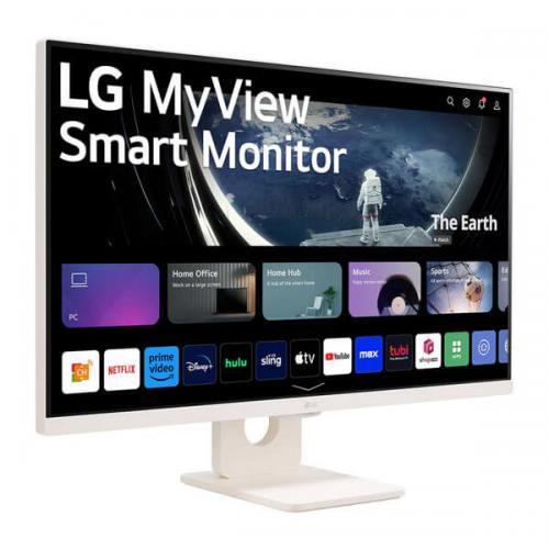 LG MyView 27SR50F-W 27 Inch Smart Monitor (White)