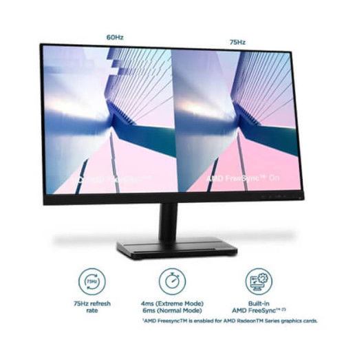 Lenovo L27e-30 27 Inch Monitor (Black)