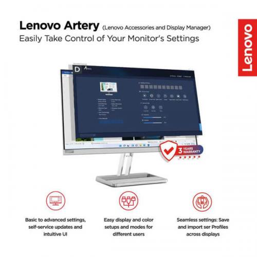 Lenovo L27i-4A 27 Inch Monitor (White)