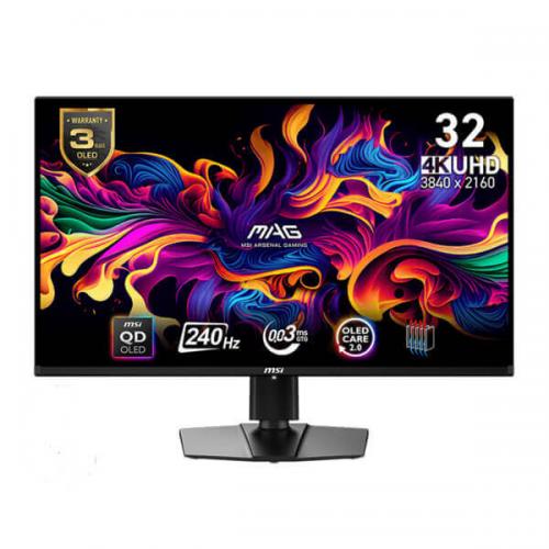 MSI MAG 321UPX QD OLED 32 Inch Monitor (Black)