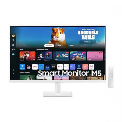 Samsung LS32DM501EWXXL 32 Inch M5 Smart Monitor (White)