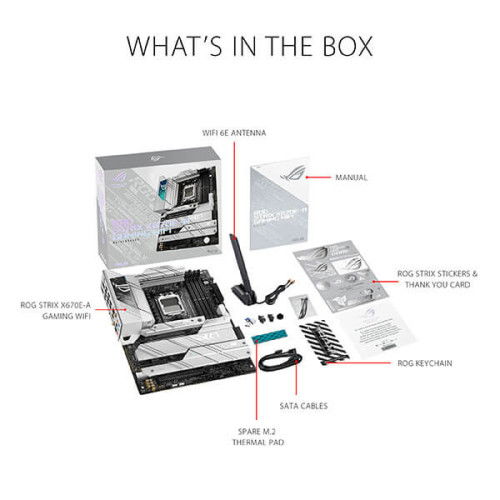 Asus ROG Strix X670E-A Gaming WiFi Motherboard