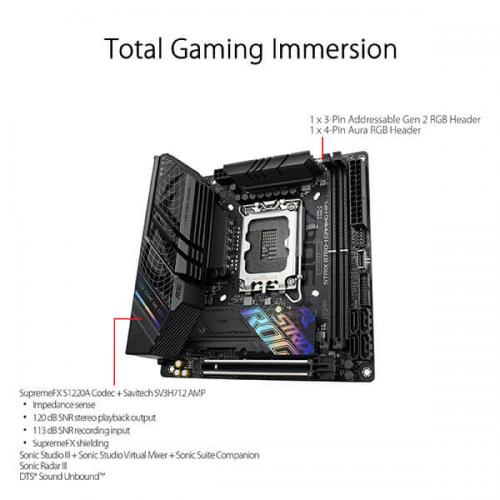 Asus ROG Strix B760-I Gaming WIFI Motherboard