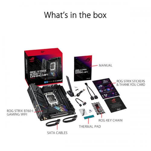 Asus ROG Strix B760-I Gaming WIFI Motherboard