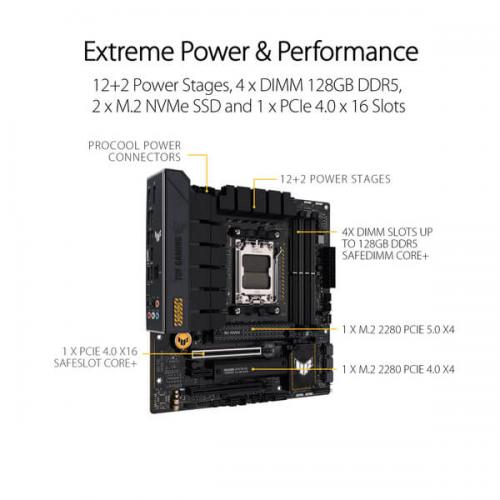 Asus TUF Gaming B650M Plus Motherboard