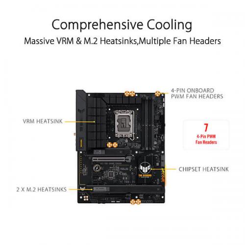 Asus TUF Gaming B760-Plus WIFI D4 Motherboard