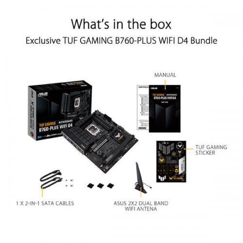 Asus TUF Gaming B760-Plus WIFI D4 Motherboard