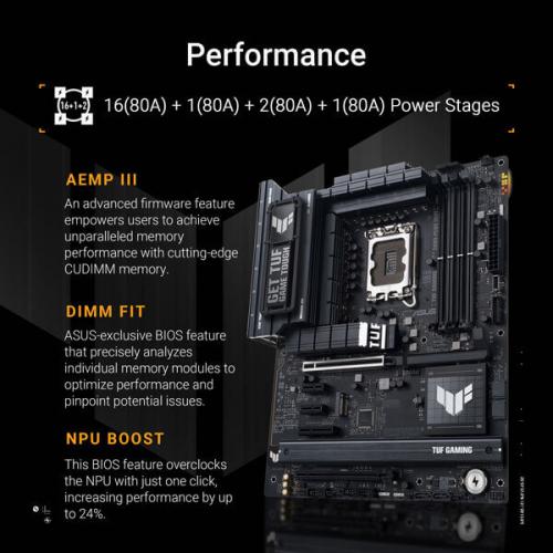 Asus TUF Gaming Z890-Plus WIFI Motherboard