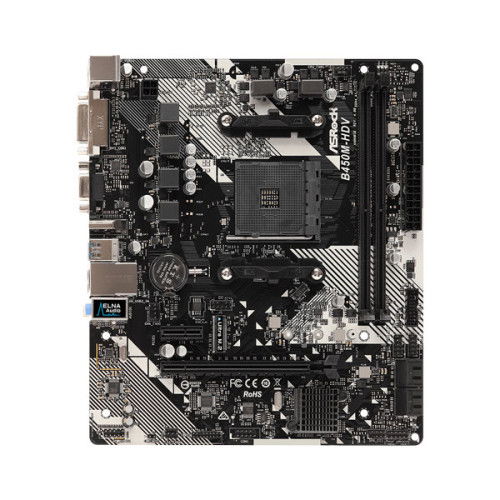 ASRock B450M-HDV R4.0 Motherboard