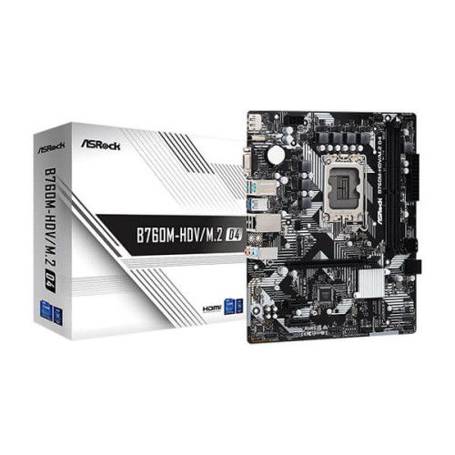 ASRock B760M-HDV/M.2 D4 Motherboard