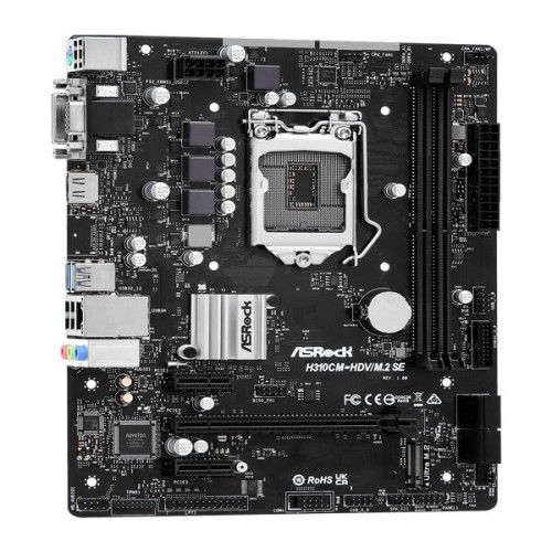 ASRock H310CM-HDV/M.2 SE Motherboard