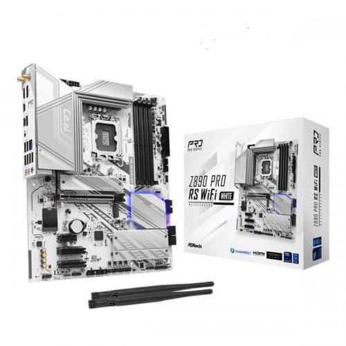 ASRock Z890 Pro RS WiFi White Motherboard