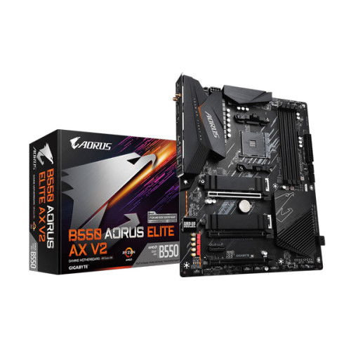 Gigabyte B550 AORUS Elite AX V2 (Wi-Fi) Motherboard