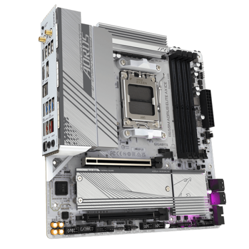 Gigabyte B650M Aorus Elite AX ICE (Wi-Fi) DDR5 Motherboard