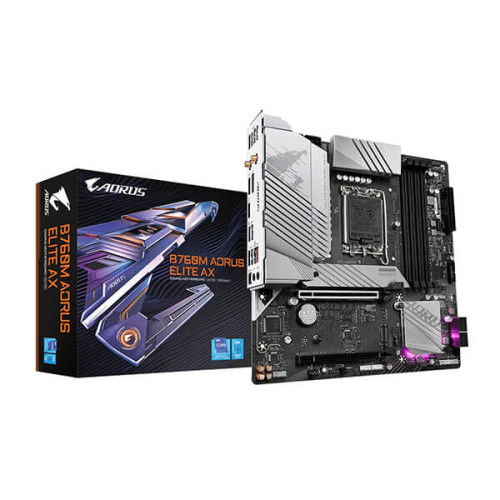 Gigabyte B760M Aorus Elite AX (Wi-Fi) Motherboard