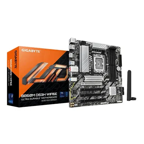 GIGABYTE B860M DS3H WIFI6E M-ATX Motherboard