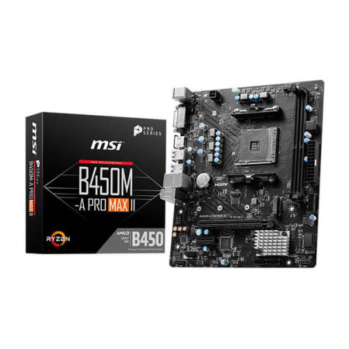 MSI B450M-A Pro Max II Motherboard