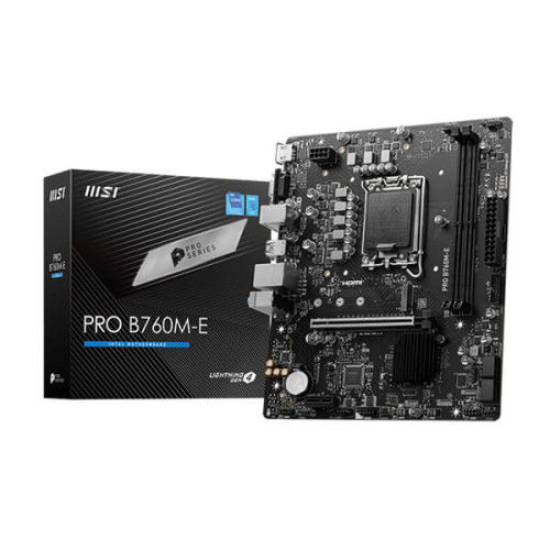 MSI Pro B760M-E Motherboard