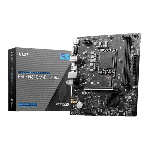 MSI Pro H610M-E DDR4 Motherboard