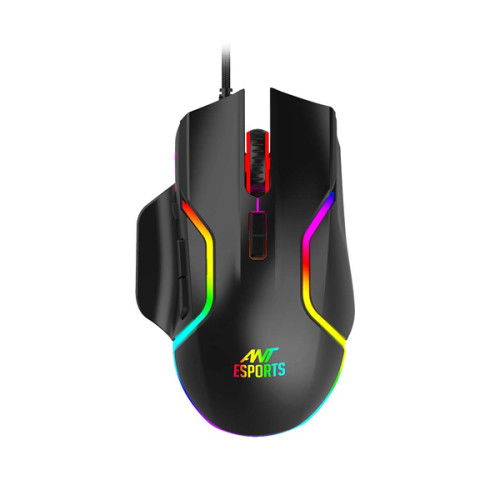 Ant Esports GM320 RGB Gaming Mouse (Black)