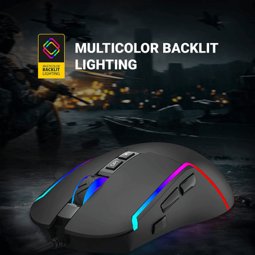 Ant Esports GM330 RGB Gaming Mouse (Black)