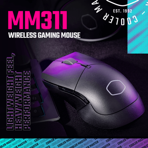 Cooler Master MM311 Wireless Gaming Mouse (Black)