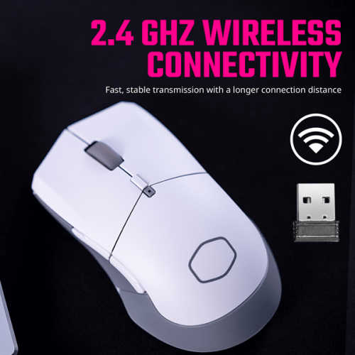 Cooler Master MM311 Wireless Gaming Mouse (White)