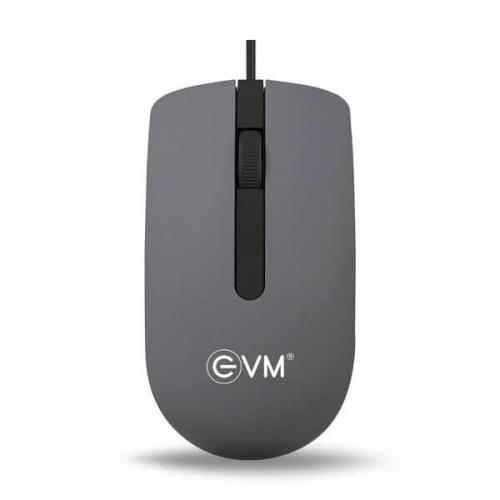 EVM Wired Optical Mouse - Black Grey (EVM-M009)