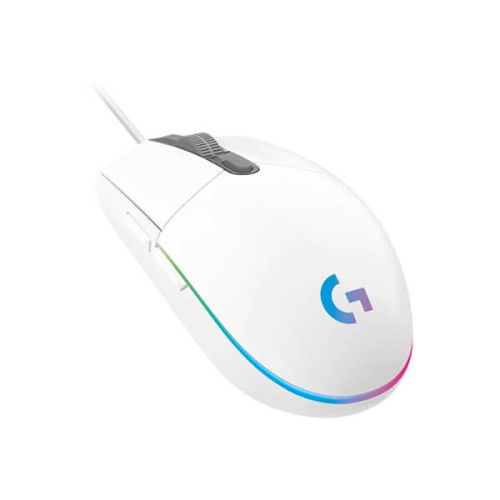 Logitech G203 Lightsync RGB Gaming Mouse (White)