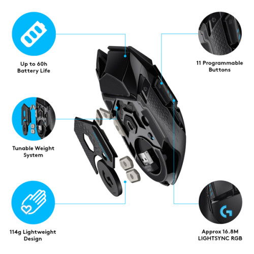 Logitech G502 Lightspeed Wireless