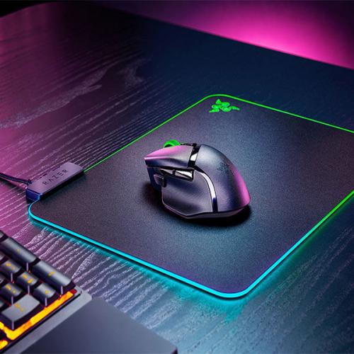 Razer Basilisk V3 X HyperSpeed Ergonomic Wireless Gaming Mouse (18000 DPI, Optical Sensor, RGB Chroma Lighting, Black)