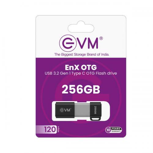 EVM EnX 256GB USB 3.2 Gen 1 Type-C OTG Pen Drive