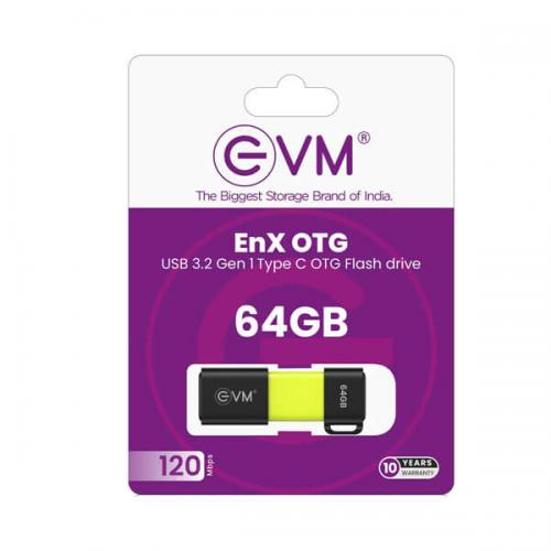 EVM EnX 64GB USB 3.2 Gen 1 Type-C OTG Pen Drive